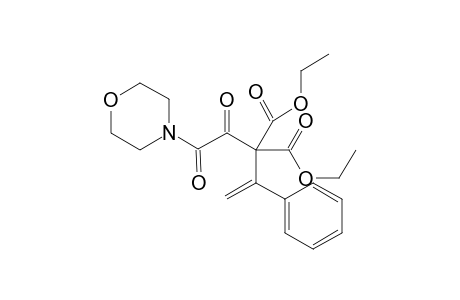 Diethyl 2-(2-morpholino-2-oxoacetyl)-2-(1-phenylvinyl)malonate
