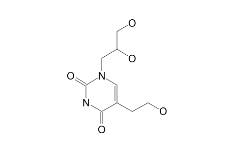 5-(2-HYDROXYETHYL)-N-1-(2,3-DIHYDROXYPROPYL)-PYRIMIDIN-2,4-DIONE
