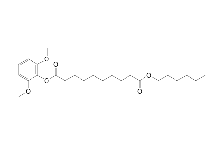 Sebacic acid, 2,6-dimethoxyphenyl hexyl ester