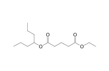 Glutaric acid, ethyl 4-heptyl ester