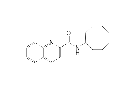 2-quinolinecarboxamide, N-cyclooctyl-