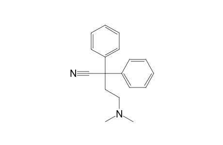 4-(dimethylamino)-2,2-diphenyl-butanenitrile