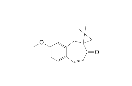 3-Methoxy-2',2'-dimethylspiro[benzo[7]annulene-6,1'-cyclopropan]-7(5H)-one