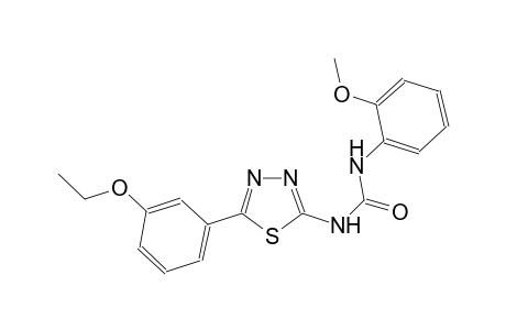 N-[5-(3-ethoxyphenyl)-1,3,4-thiadiazol-2-yl]-N'-(2-methoxyphenyl)urea