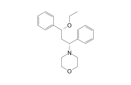 (R*,S*)-1-ETHOXY-1,3-DIPHENYL-3-(MORPHOLIN-4-YL)-PROPANE