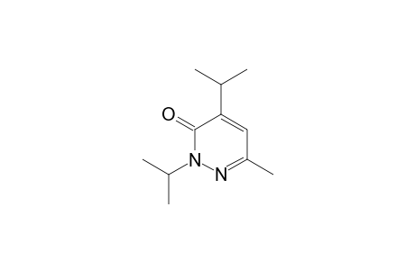 2,4-DIISOPROPYL-6-METHYL-3(2H)-PYRIDAZINONE