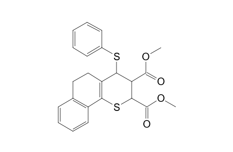 3,4,5,6-Tetrahydro-2,3-bis(methoxycarbonyl)-4-phenylthio-2H-naphtho[1,2-b]thiopyran