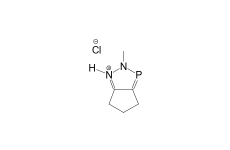 2-METHYL-4,5-TRIMETHYLENE-1,2,3-DIAZAPHOSPHOL HYDROCHLORIDE