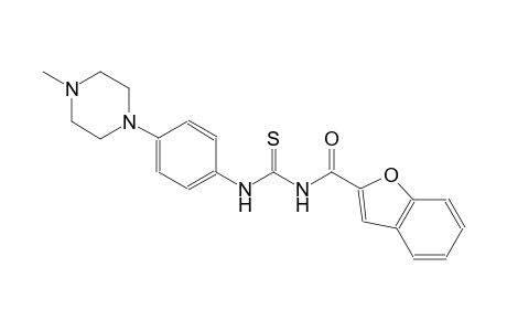 N-(1-benzofuran-2-ylcarbonyl)-N'-[4-(4-methyl-1-piperazinyl)phenyl]thiourea