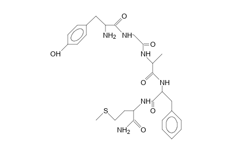 L-Tyrosyl-glycyl-D-alanyl-L-phenylalanyl-L-methionine amide