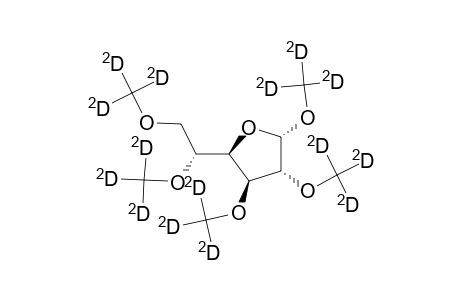 Trideuteriomethyl 2,3,5,6-tetra-O-trideuteriomethyl-.alpha.-D-glucofuranoside