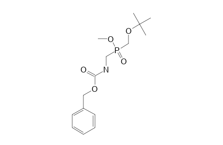 O-METHYL_N-BENZOYLOXYCARBONYLAMINOMETHYL-(TERT.-BUTOXYMETHYL)_PHOSPHINATE