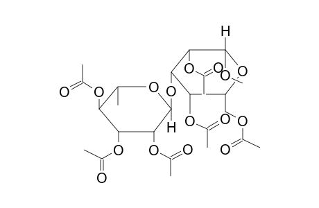 METHYL 2,4,6-TRI-O-ACETYL-3-O-(2,3,4-TRI-O-ACETYL-ALPHA-L-RHAMNOPYRANOSYL)-BETA-D-TALOPYRANOSIDE