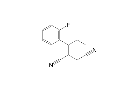 2-(1-(2-Fluorophenyl)propyl)succinonitrile
