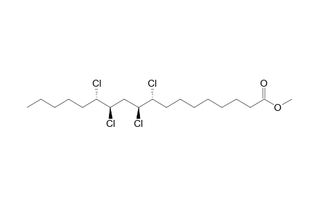 Methyl-threo,threo-9,10,12,13-tetrachlorooctacecanoate