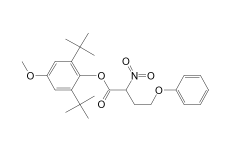 [2,6-Bis(1,1-dimethylethyl)-4-methoxyphenyl]-2-nitro-4-phenoxybutanoate