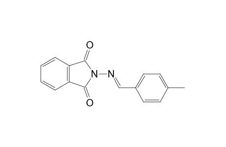 N-[(p-methylbenzylidene)amino]phthalimide