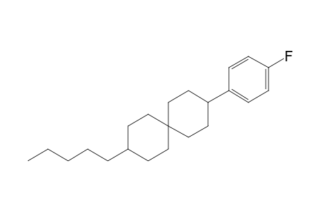 3-(4'-Fluorophenyl)-9-pentylspiro[5.5]undecane
