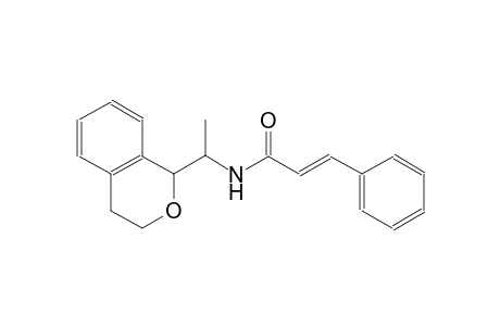 2-propenamide, N-[1-(3,4-dihydro-1H-2-benzopyran-1-yl)ethyl]-3-phenyl-, (2E)-