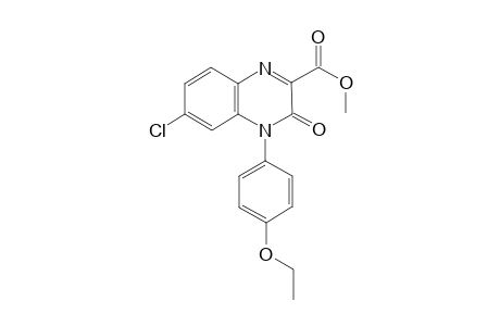 Methyl 6-Chloro-4-(4-ethoxyphenyl)-3,4-dihydro-3-oxoquinoxaline-2-carboxylate