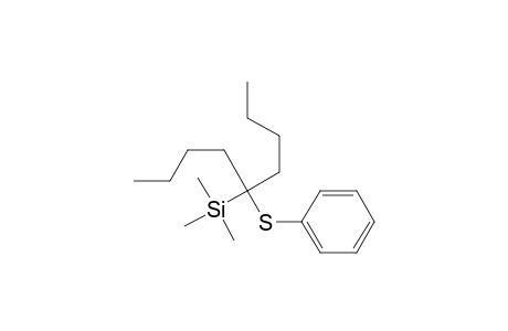 Silane, [1-butyl-1-(phenylthio)pentyl]trimethyl-