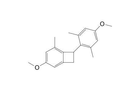 4-Methoxy-1-(4-methoxy-2,6-dimethylphenyl)-6-methyl-1,2-dihydrobenzocyclobutene