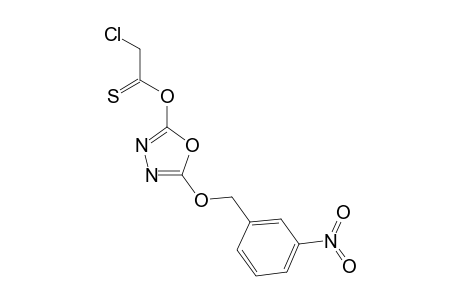 5-(3-Nitrobenzyloxy)-1,3,4-oxadiazol-2-yl 2-chloroethanethioate