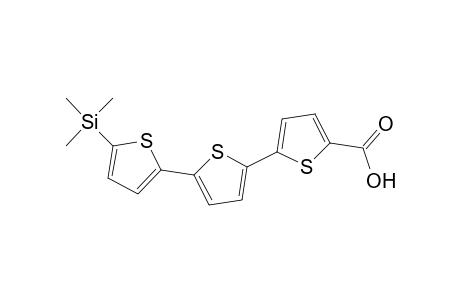 5-[5-(5-trimethylsilyl-2-thienyl)-2-thienyl]-2-thenoic acid