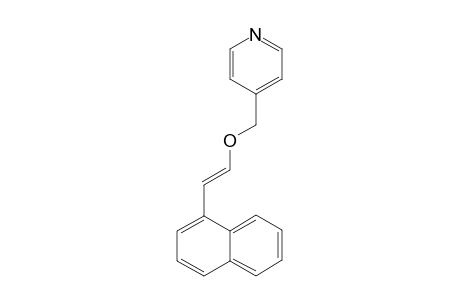 4-[ 2'-( 1"-Naphthyl)ethenyloxymethyl]pyridine