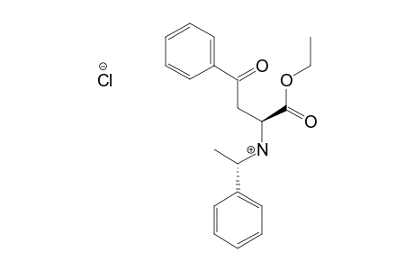 (1S,2S)-4-OXO-4-PHENYL-2-(1-PHENETHYLAMINO)-BUTYRIC-ACID-ETHYLESTER-HYDROCHLORIDE