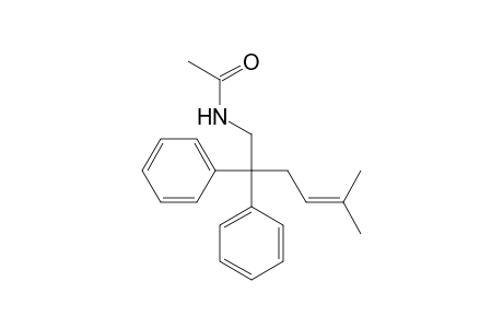 Acetamide, N-(5-methyl-2,2-diphenyl-4-hexenyl)-