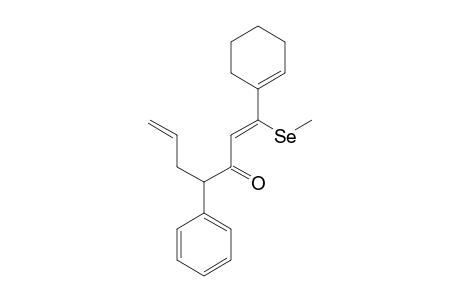 1-(1-CYCLOHEXENYL)-1-METHYLSELENENYL-3-OXO-4-PHENYLHEPTA-1,6-DIENE