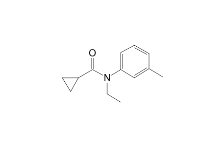 Cyclopropanecarboxamide, N-ethyl-N-(3-methylphenyl)-