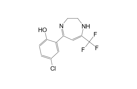 4-Chloro-2-(7-trifluoromethyl-2,3-dihydro-1H-[1,4]diazepin-5-yl)-phenol