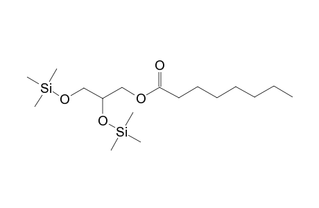 2,3-Bis[(trimethylsilyl)oxy]propyl octanoate