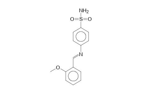 4-([(E)-(2-Methoxyphenyl)methylidene]amino)benzenesulfonamide