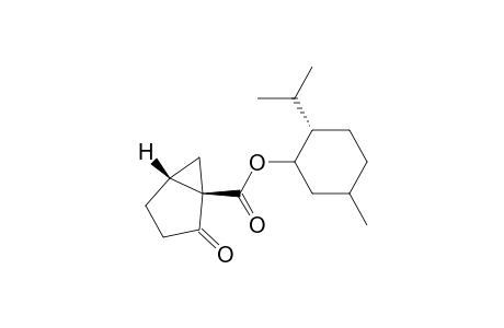 (1R-(1.alpha.(1S*,6S*),2.beta.,5.alpha.))-5-methyl-2-(1-methylethyl)cyclohexyl ester of 2-oxo-bicyclo(3.1.0)hexane-1-carboxylic acid