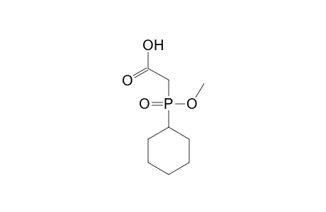 (Cyclohexyl-methoxy-phosphinoyl)-acetic acid