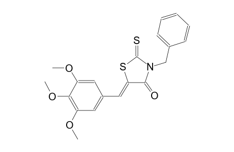 (5Z)-3-benzyl-2-thioxo-5-(3,4,5-trimethoxybenzylidene)-1,3-thiazolidin-4-one