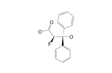 2-FLUORO-3-HYDROXY-3,3-DIPHENYLPROPIONIC-ACID