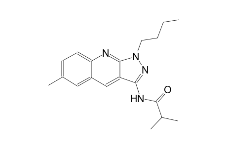N-(1-butyl-6-methyl-1H-pyrazolo[3,4-b]quinolin-3-yl)-2-methylpropanamide