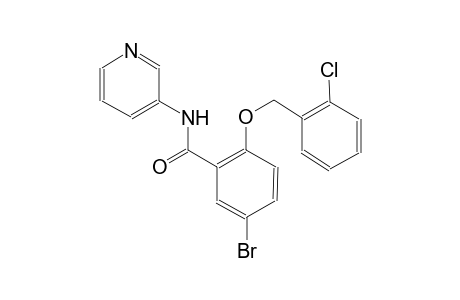 5-Bromo-2-(2-chloro-benzyloxy)-N-pyridin-3-yl-benzamide