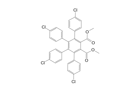 Dimethyl 3,4,5,6-Tetrakis(4-chlorophenyl)benzene-1,2-dicarboxylate