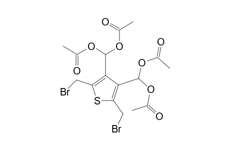 3,4-[Bis(diacetoxy)methyl]-2,5-di(bromomethyl)thiophene