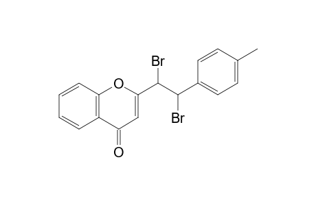 2-[1',2'-Dibromo-2'-(p-methylphenyl)ethyl]-chromone