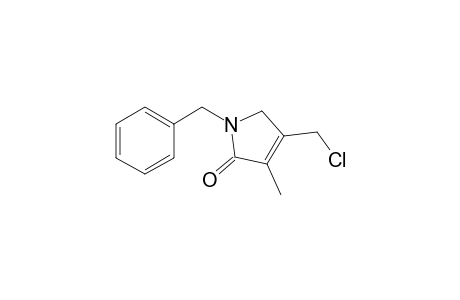 1-Benzyl-4-(chloromethyl)-3-methyl-1H-pyrrol-2(5H)-one