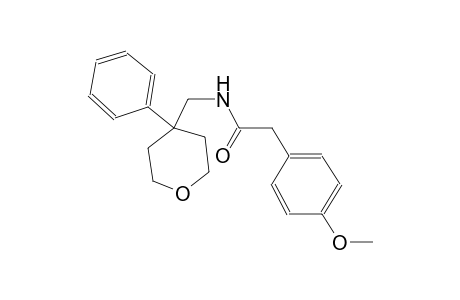 benzeneacetamide, 4-methoxy-N-[(tetrahydro-4-phenyl-2H-pyran-4-yl)methyl]-