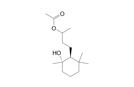 4-((1S,2S)-2-hydroxy-2,6,6-trimethylcyclohexyl)butan-2-yl acetate