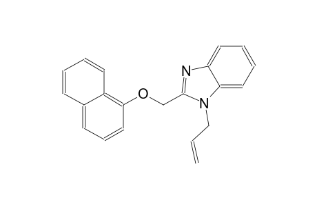 1H-benzimidazole, 2-[(1-naphthalenyloxy)methyl]-1-(2-propenyl)-