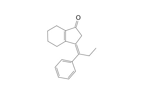 (Z)-3-(1-phenylpropylidene)-2,3,4,5,6,7-hexahydroinden-1-one